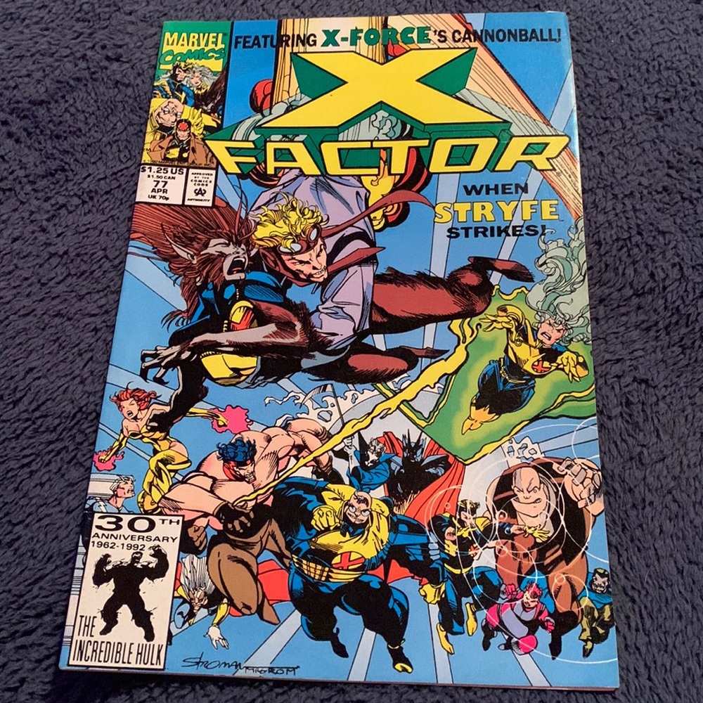 X-Factor #77 VOL. 1 Copper Age Marvel Comic